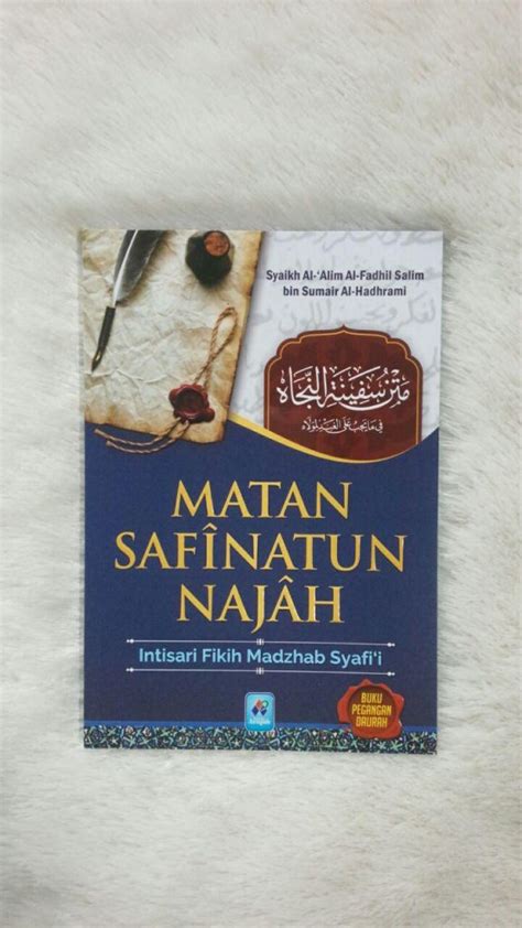 Buku Matan Safinatun Najah Intisari Fikih Madzhab Syafii Toko Muslim