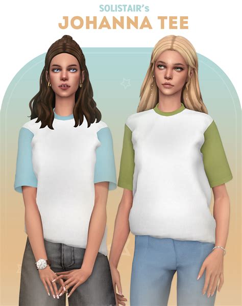 Sims Packs Baggy Tops Sims 4 Characters T Shorts Baggy Clothes