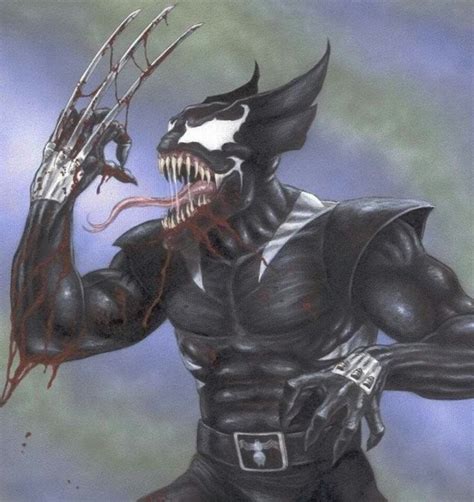 Symbiote Wolverine Wolverine Venom Symbiote Marvel Superhero