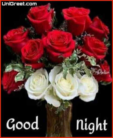 Good Night Images With Red Rose Flowers Best Flower Site