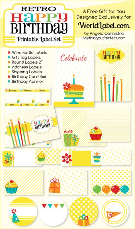 All FREE: 50+ Awesome Birthday Party Printables