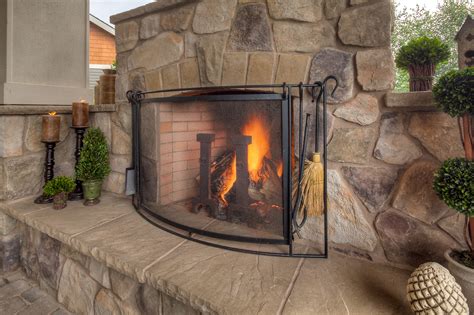 Landscape Gas Fireplace Paradise Restored Landscaping