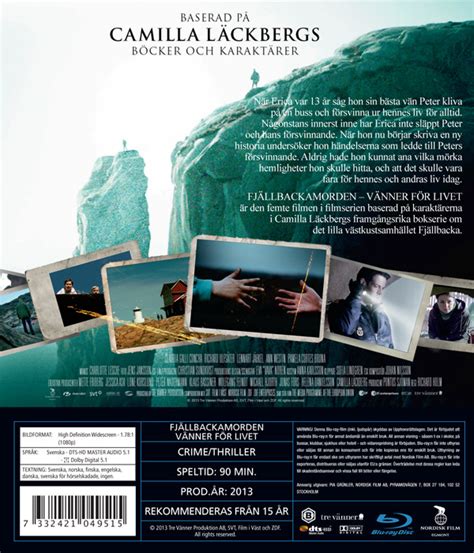 Tre vänner produktion ab, sveriges television (svt), zweites. Camilla Läckberg 5 / Vänner för livet - (Blu-ray) - film ...