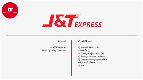 Pt Global Jet Express Jandt Express Rumahcv Situs Lowongan Kerja