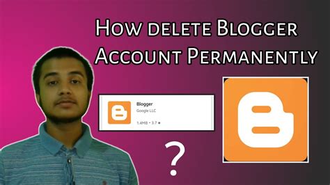 How Delete Blogger Account Permanently In Hindi Youtube