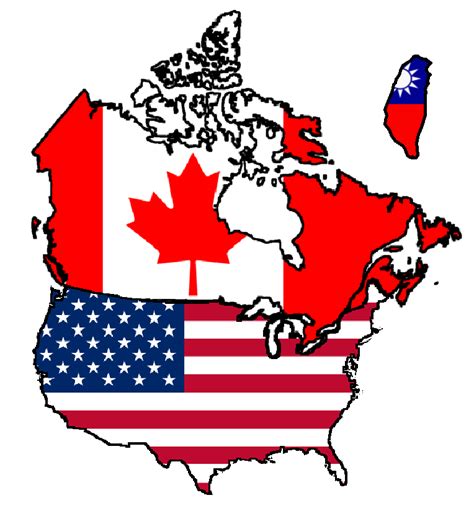 Hi all, we go to the states 5 or 6 times a year to shop and get away but have never been to costco. Image - Canada, Taiwan, and USA flag maps.png | The Idea ...