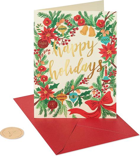 Papyrus Christmas Cards Boxed Happy Holidays 14 Count