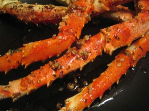 Garlic Butter Baked Crab Legs Recipe How To Bake Crab Legs