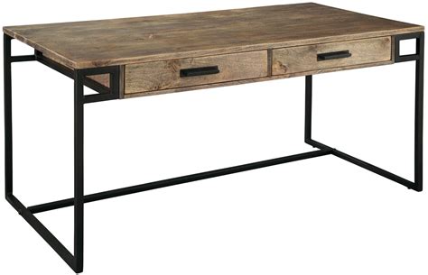 Black tv stand with mount. Brown and Black Two Drawer Writing Desk from Hekman ...