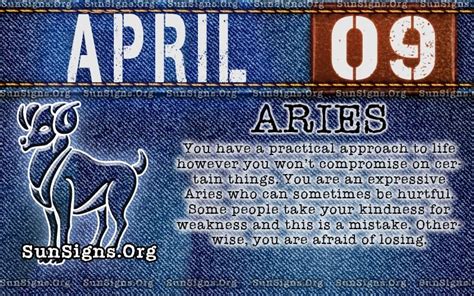 See characteristics of your astrological sign and unveil your personality traits. April 9 Birthday Horoscope Personality | Sun Signs