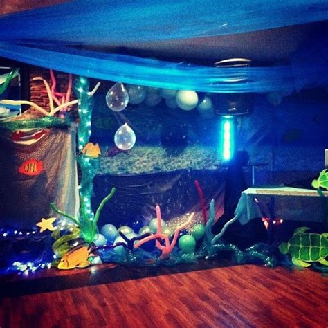 Under The Sea Prom Decorations Prom Theme Diy Under The Sea Décor