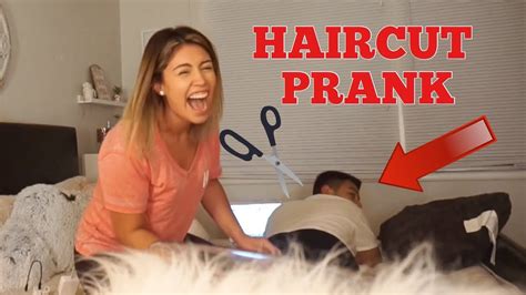 haircut prank youtube