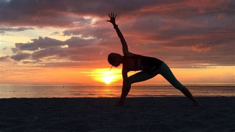 Sunset Beach Yoga Youtube