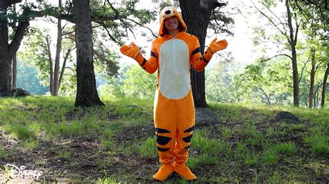 Deluxe Disney Tigger Costume For Adults