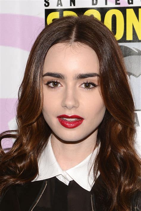 Makeup Ideas To Steal From Lily Collins Our No New Makeup Muse