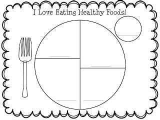 A food groups plate shows your child what category her foods belong in. 12 Best Images of Choose MyPlate Worksheets - My Food ...