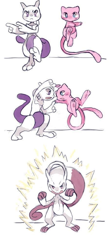 Mew And Mewtwo And Mewthree