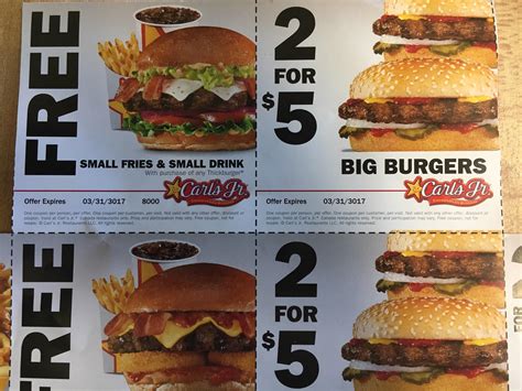 Coupons, promo codes & deals for nov. This Carl's Jr. coupon has a 1,000 year expiry date ...