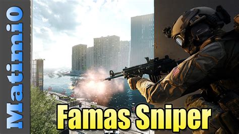Famas Sniper Terrible Weapon Challenge Battlefield 4 Youtube