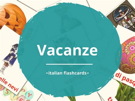 118 Free Italian Holidays Flashcards Pdf