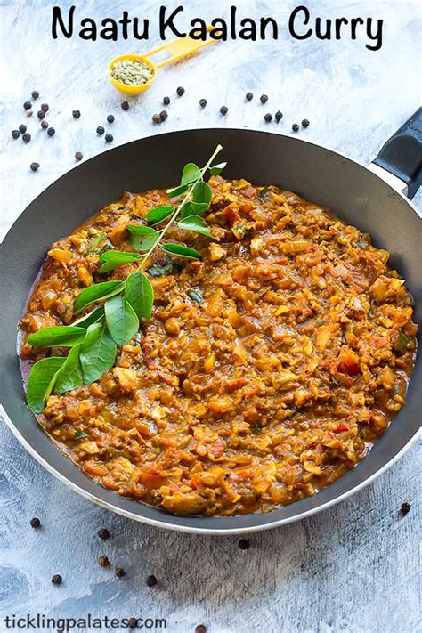 South Indian Mushroom Curry Recipe - Tickling Palates