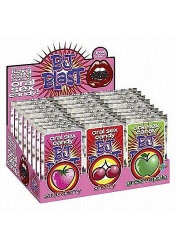 Bj Blast Strawberry Cherry Apple Flavoured Popping Candy Oral Sex Hen Party Fun Ebay