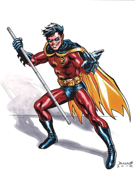 Robin The Boy Wonder Full Color In Darryl Bankss Commission Art