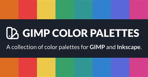 GIMP Color Palettes A Collection Of RGB Color Palettes For GIMP And