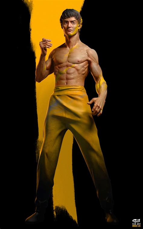 87 Inspired For Bruce Lee 3d Model Free Mockup