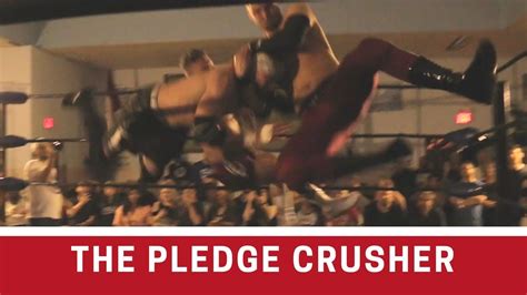 The Fraternity Hit The Pledge Crusher Greektown Wrestling Youtube