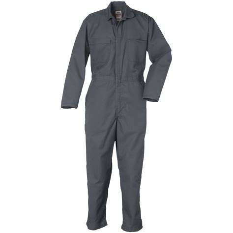 Unlined Industrial Coveralls Commercial Workwear Flame Resistant
