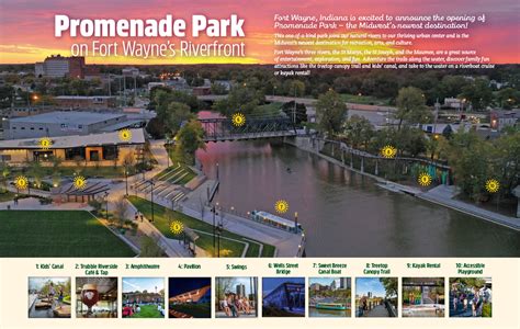 Promenade Park Visit Fort Wayne Indiana