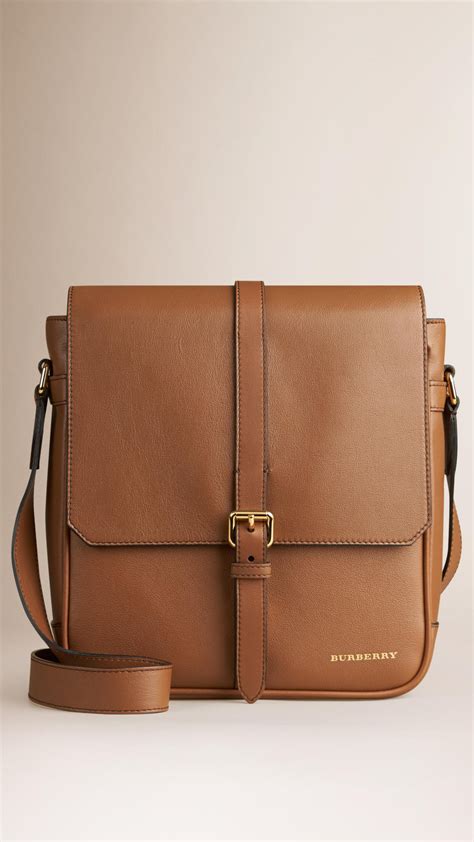Leather Crossbody Bag Burberry Brown In Leather The Art Of Mike Mignola