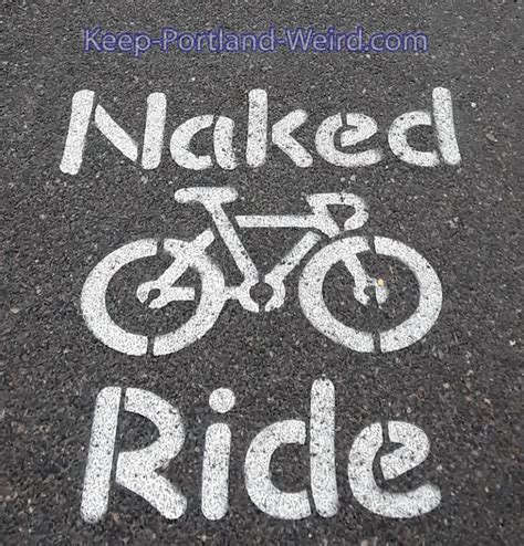 World Naked Bike Ride KEEP PORTLAND WEIRD
