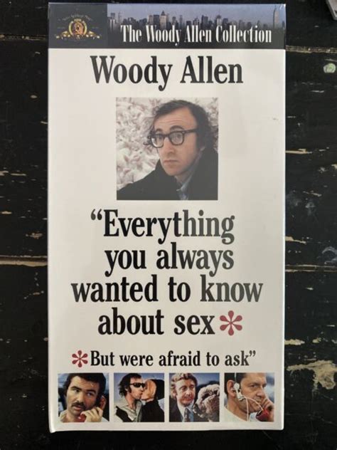 everything you always wanted to know about sex but were afraid to ask vhs new for sale online