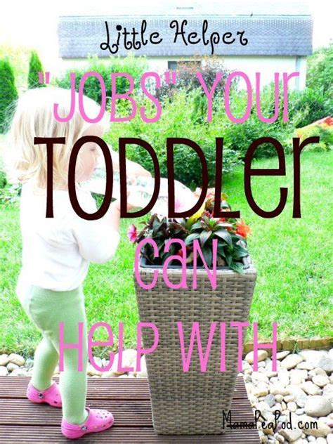 Mama Pea Pod Toddler Chores For Little Helpers Toddler Chores