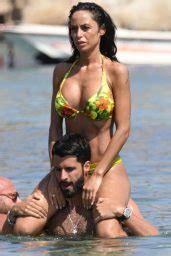 Raffaella Fico In Bikini Fruscio Summer Collection Celebmafia