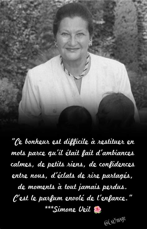 Simone Veil | Citation, Proverbes et citations, Pensée ...