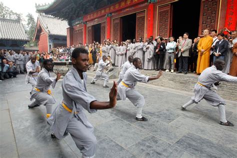 Africans Learn Kung Fu At Shaolin Temple 5 Cn