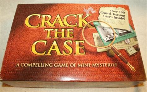 Crack The Case Game Milton Bradley 100 Complete 1993 for sale online | eBay