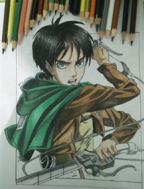 Ruben, famous for his anime art, will guide you step by step how to draw some of attack on titan favorites while we all obsess over the show skip main navigation. drawing Eren yeager (attack on titan) by maldiakbar1 on ...