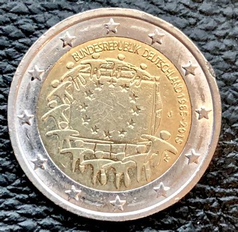 2 Euro Münze Deutschland 2015 J Hamburg Etsyde