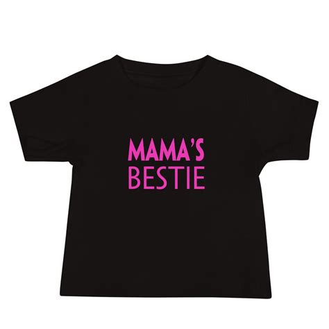 Mamas Bestie Baby Jersey Short Sleeve Tee Bella Canvas Etsy