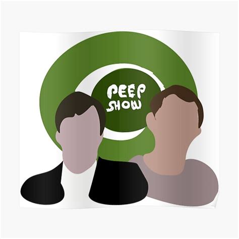 Peep Show Poster By Ultrakittyquinn Redbubble