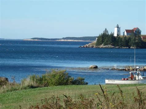 Maine Lighthouses Swans Island Maine