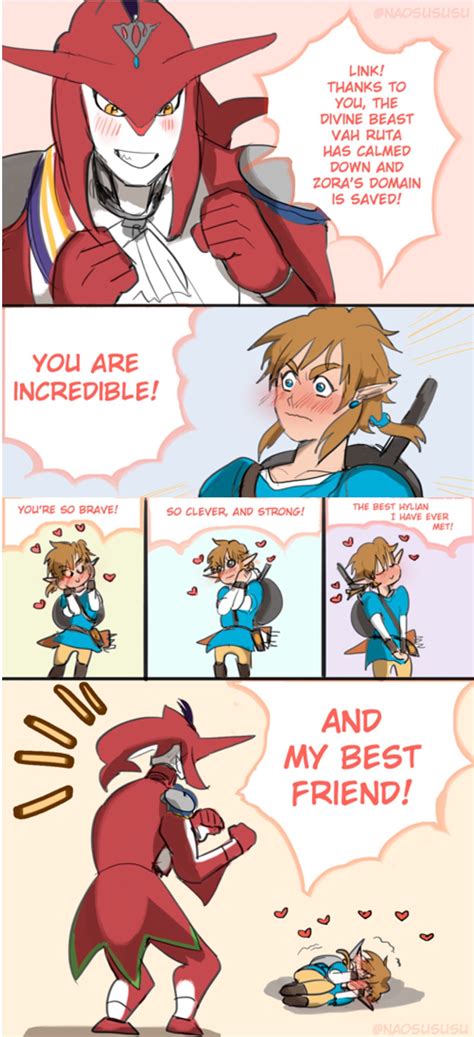 link is so cute 3 link x sidon the legend of zelda legend of zelda memes legend of zelda
