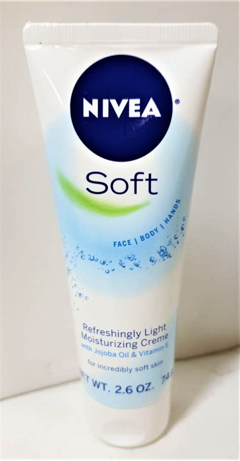 Find out if the nivea soft moisturizing creme is good for you! NIVEA Soft Moisturizing Creme - 2.6 oz. (74 g) RETAIL ...