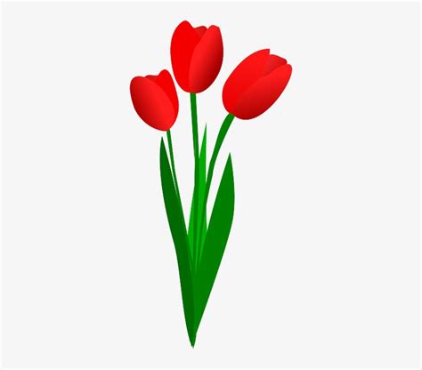 Stem Clipart Bunga Tulip Flowers Clip Art 320x640 Png Download Pngkit