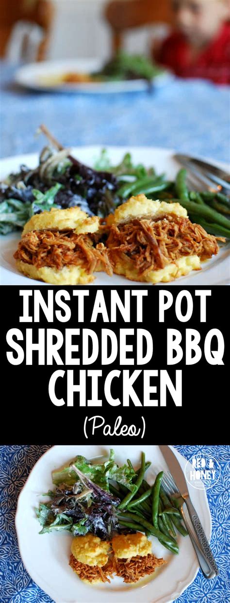 Cook on high pressure for 10 minutes. Instant Pot Shredded BBQ Chicken (Gluten-Free, Paleo ...