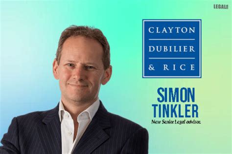 Cdandr Hires Simon Tinkler As Senior Legal Advisor Legal 60